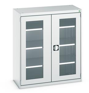 Bott Cubio Glazed Door Window Engineers / Laboratory Cupboards Cubio Perspex glazed Cupboard 1050W x 525mmD x 1200mm H